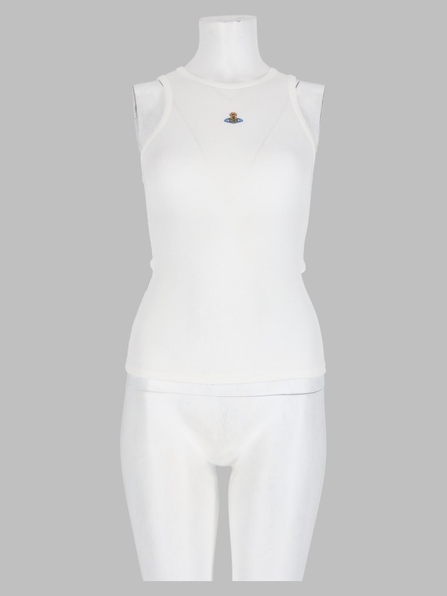 Vivienne Westwood Tank Top Con Logo