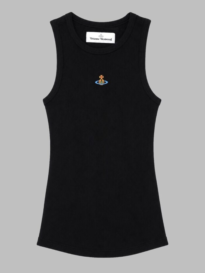 vivienne westwood tank top con logo Vivienne Westwood TANK TOP CON LOGO