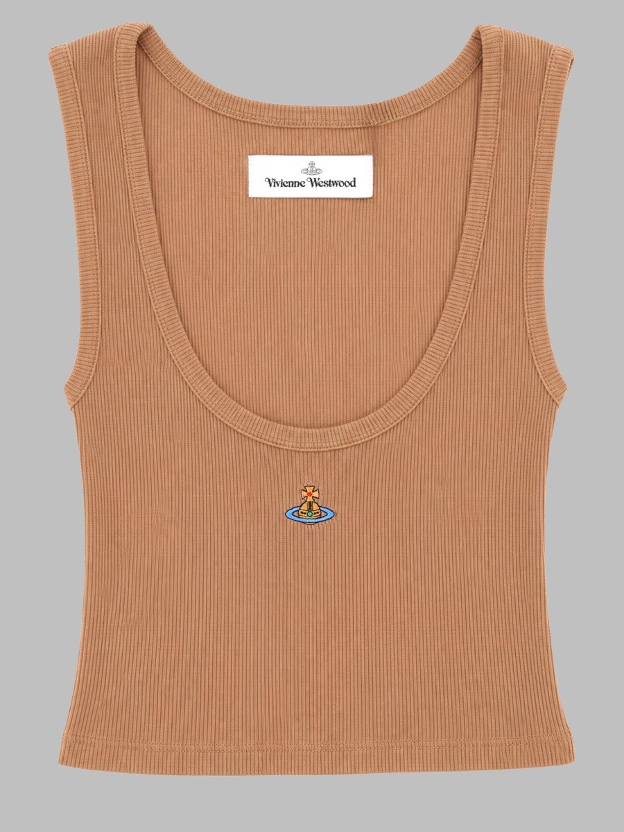 Vivienne Westwood TANK TOP CON LOGO