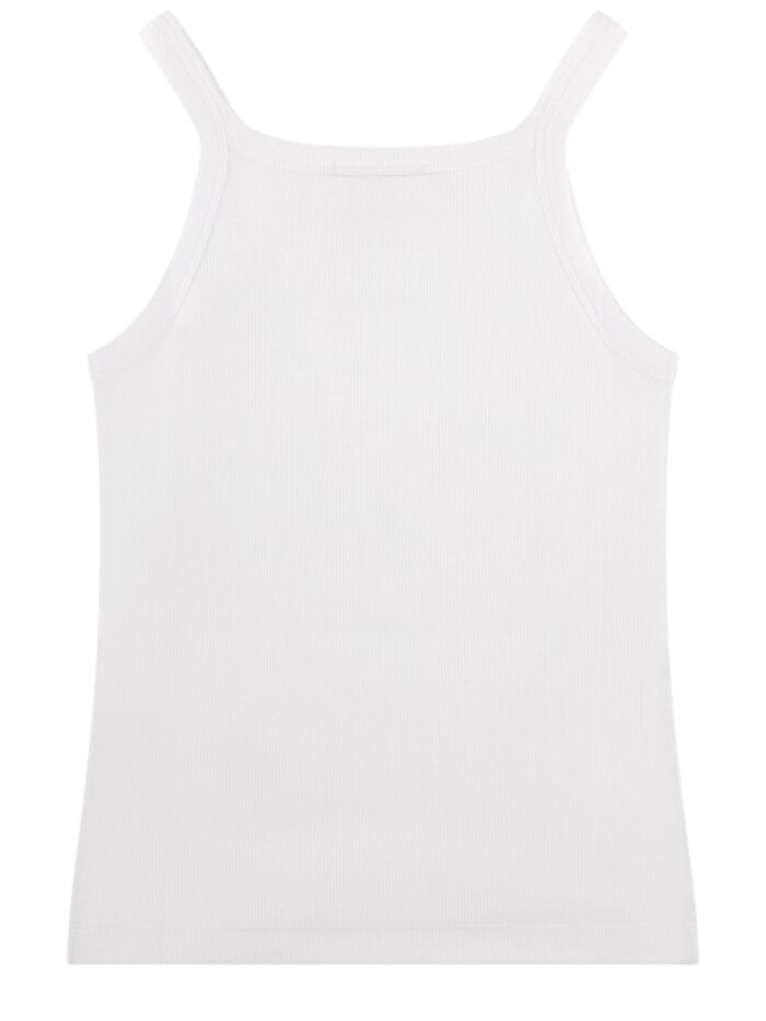 Fendi Tank Top In Cotone