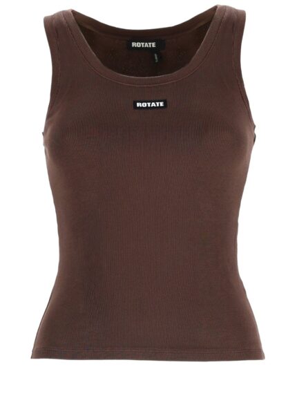 Rotate Birger Christensen Tank Top With Logo