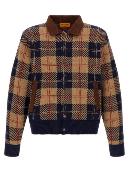 GUEST IN RESIDENCE Tartan Bomber Jacket