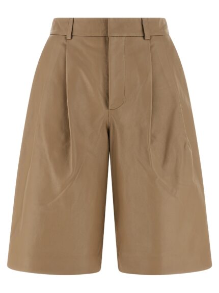 YVES SALOMON Tassel Bermuda Shorts