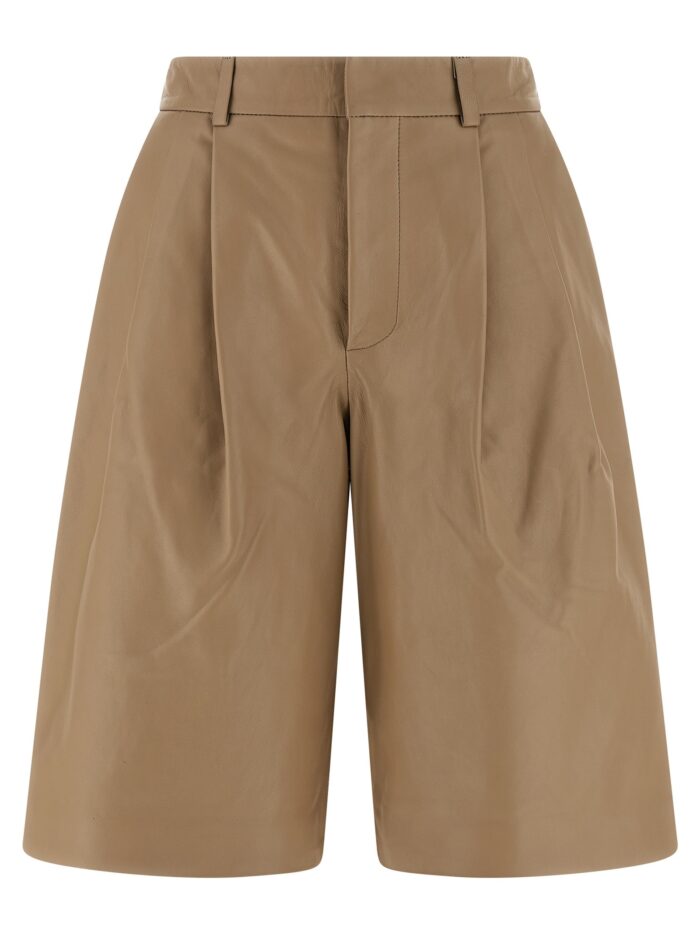 yves salomon tassel bermuda shorts YVES SALOMON Tassel Bermuda Shorts