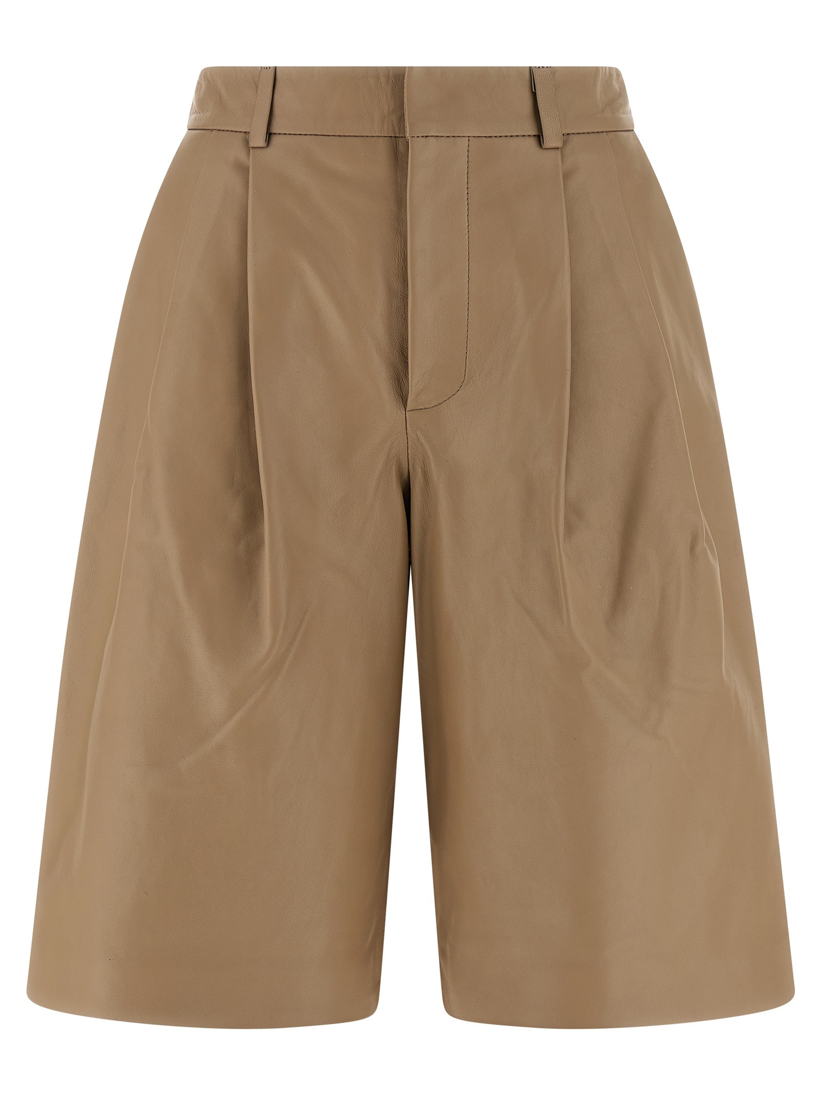 YVES SALOMON Tassel Bermuda Shorts
