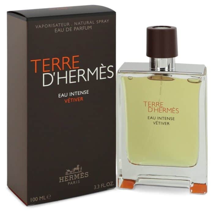 Terre D'hermes Eau Intense Vetiver By Hermes - Eau De Parfum Spray 3.3 Oz