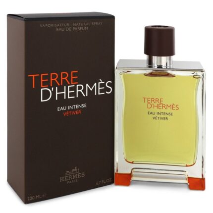 Terre D'hermes Eau Intense Vetiver By Hermes - Eau De Parfum Spray 6.8 Oz