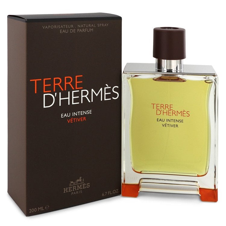 Terre D'hermes Eau Intense Vetiver By Hermes - Eau De Parfum Spray 6.8 Oz