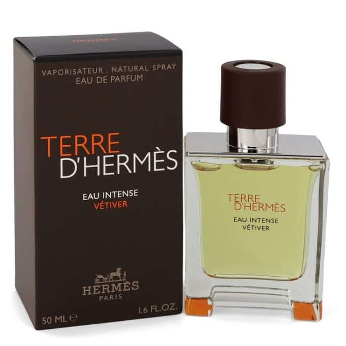 Terre D'hermes Eau Intense Vetiver By Hermes - Eau De Parfum Spray 1.7 Oz