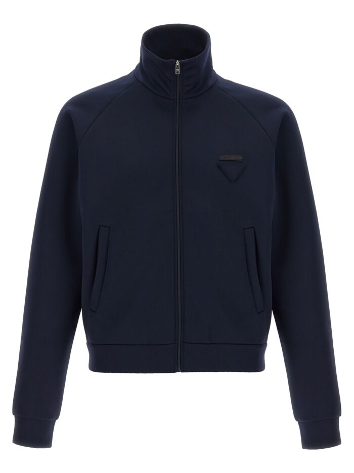 prada tech fabric sweatshirt PRADA Tech Fabric Sweatshirt