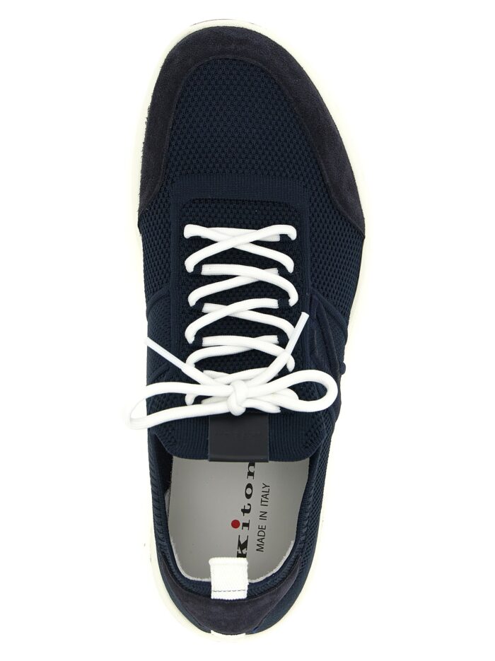 KITON Technical Cotton Sneakers