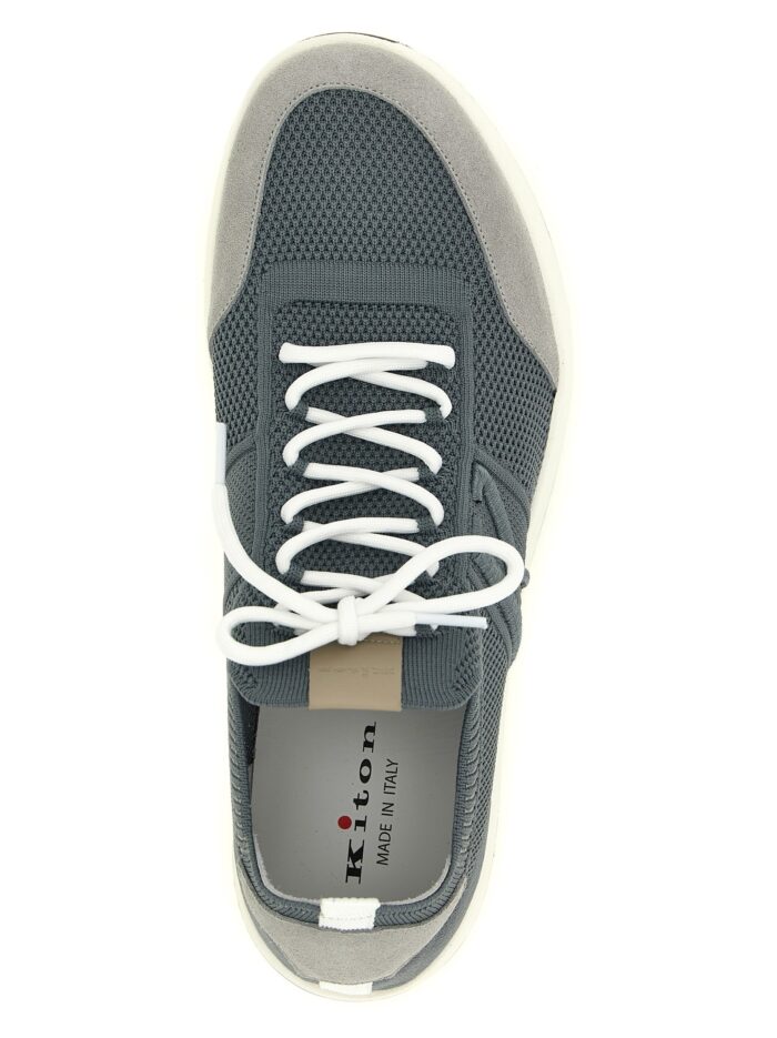 KITON Technical Cotton Sneakers