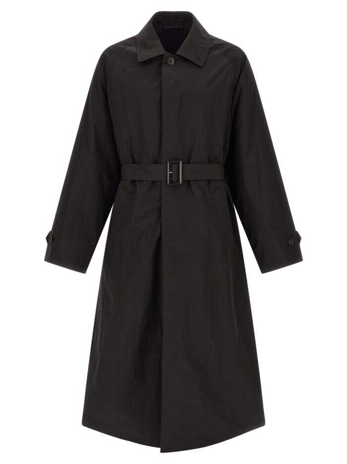 ssstein technical fabric trench coat SSSTEIN Technical Fabric Trench Coat