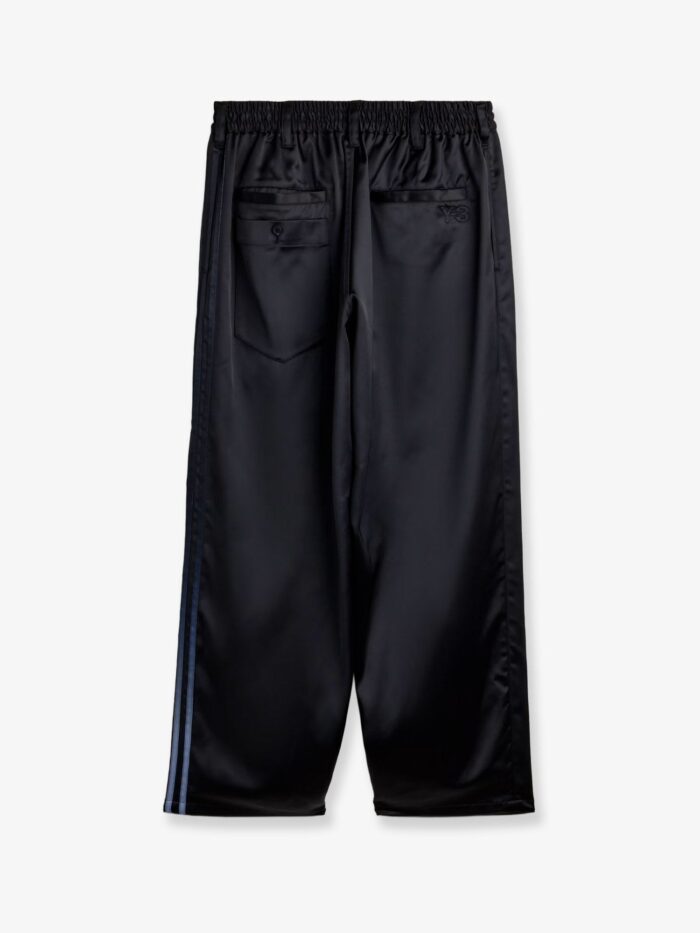 ADIDAS Y-3 Technical Fabric Trousers With Iconic Side Stripes