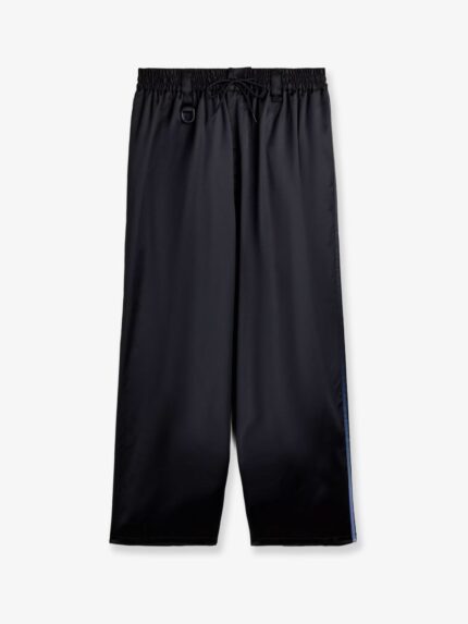 ADIDAS Y-3 Technical Fabric Trousers With Iconic Side Stripes