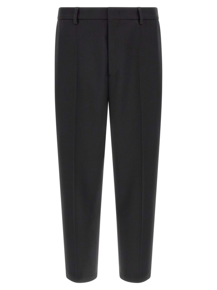 jil sander technical gabardine trousers JIL SANDER Technical Gabardine Trousers