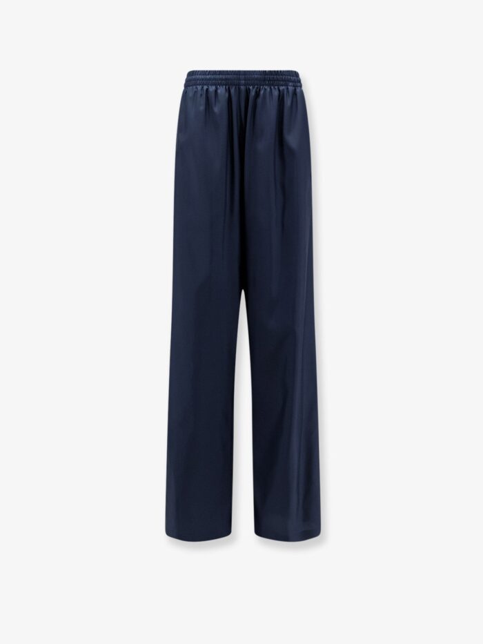 gucci technical silk poplin trousers with web ribbon Gucci Technical Silk Poplin Trousers With Web Ribbon
