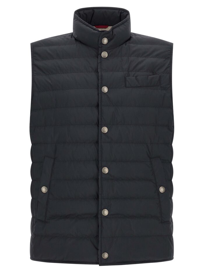brunello cucinelli techno fabric vest Brunello Cucinelli Techno Fabric Vest