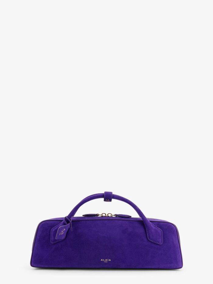alaia teckel clutch suede handbag ALAIA Teckel Clutch Suede Handbag