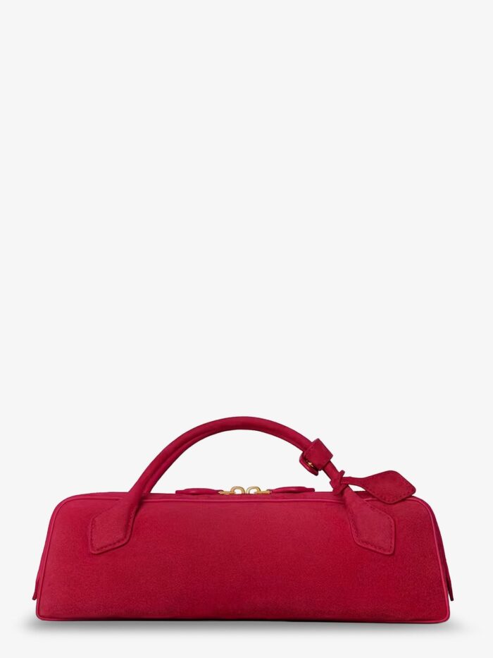 ALAIA Teckel Clutch Suede Handbag