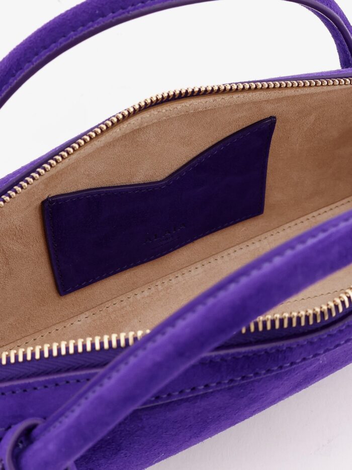 ALAIA Teckel Clutch Suede Handbag
