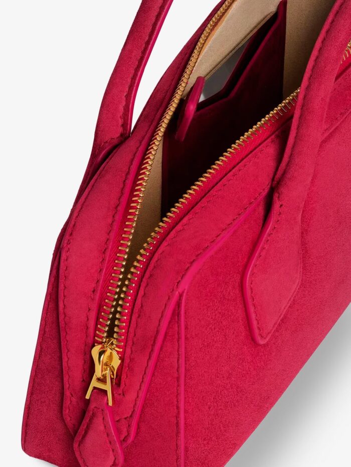 ALAIA Teckel Clutch Suede Handbag