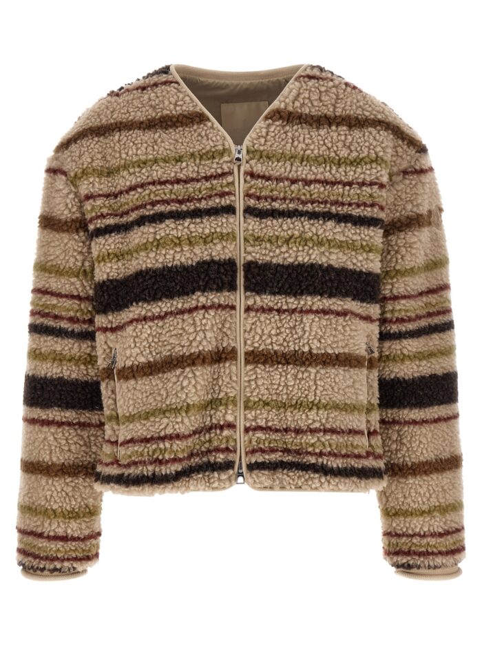 moncler teddy effect cardigan Moncler Teddy Effect Cardigan