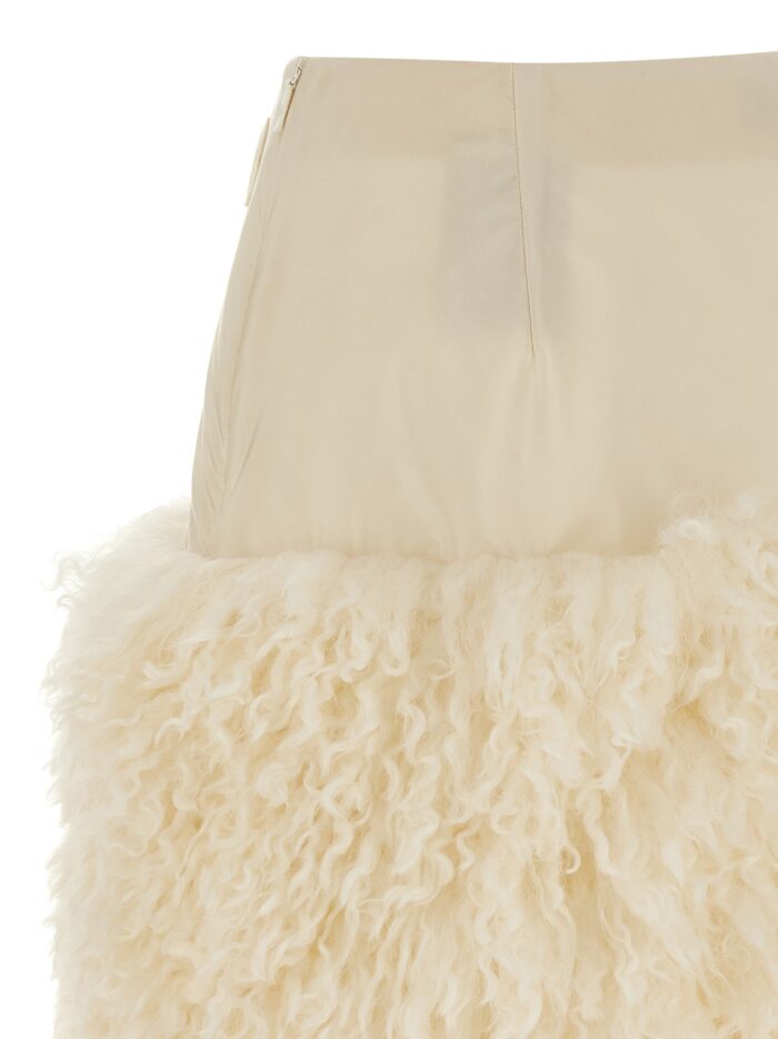 Moncler Teddy Insert Skirt