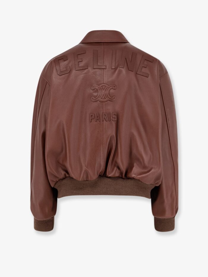Celine Teddy Leather Jacket