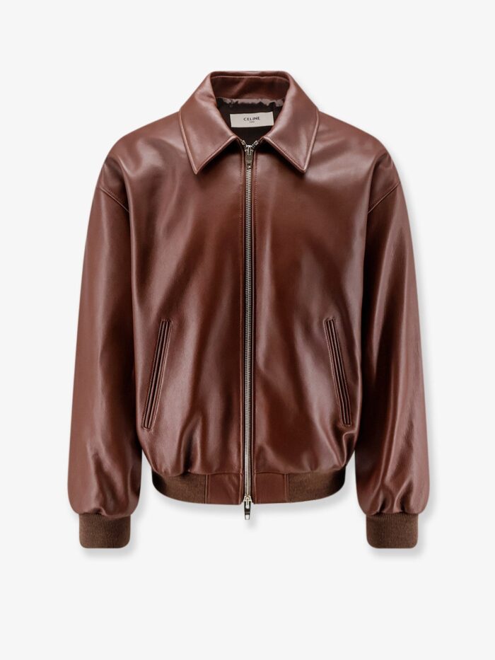 celine teddy leather jacket Celine Teddy Leather Jacket