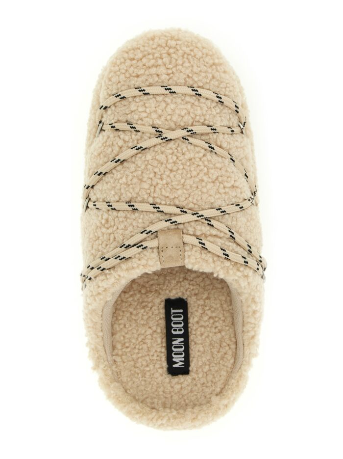 Moon Boot 'Teddy Slipper' Mules