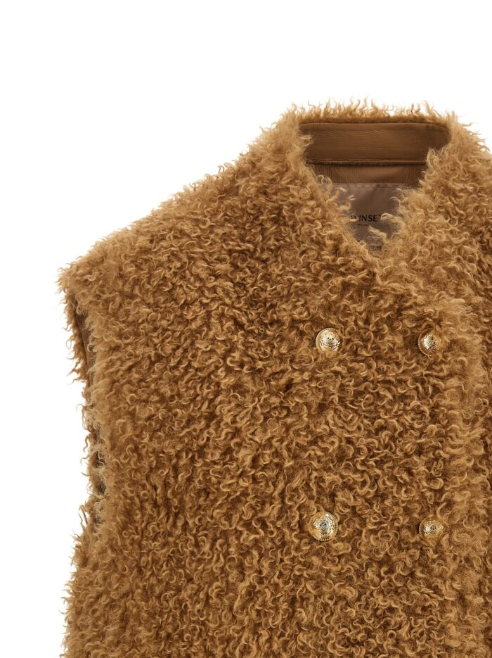 TWIN SET Teddy Soft Vest