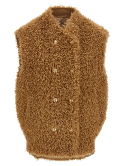 TWIN SET Teddy Soft Vest
