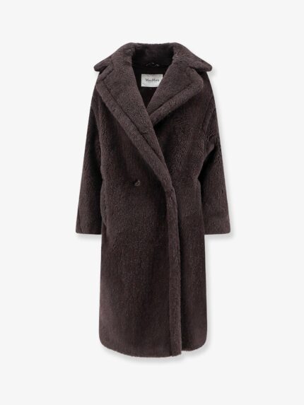 Max Mara Tedgirl Alpaca, Virgin Wool And Silk Coat