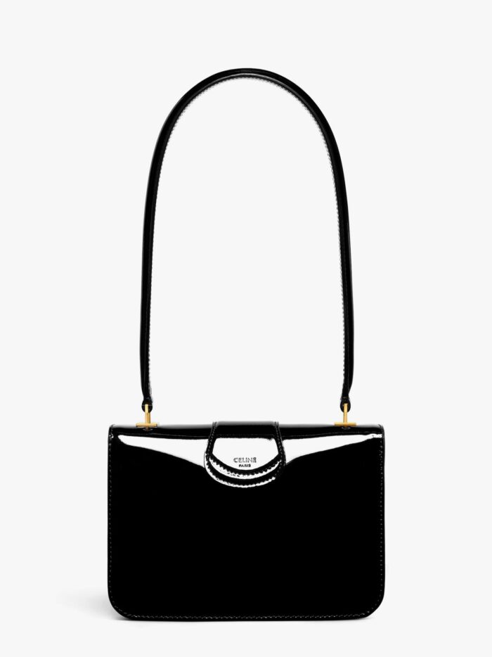 Teen Celine Josephine Patent Leather Handbag