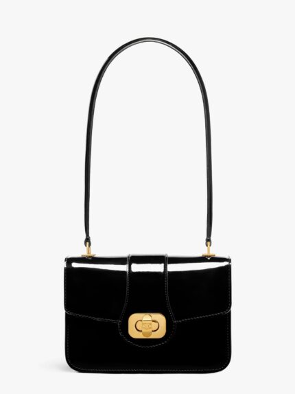 Teen Celine Josephine Patent Leather Handbag