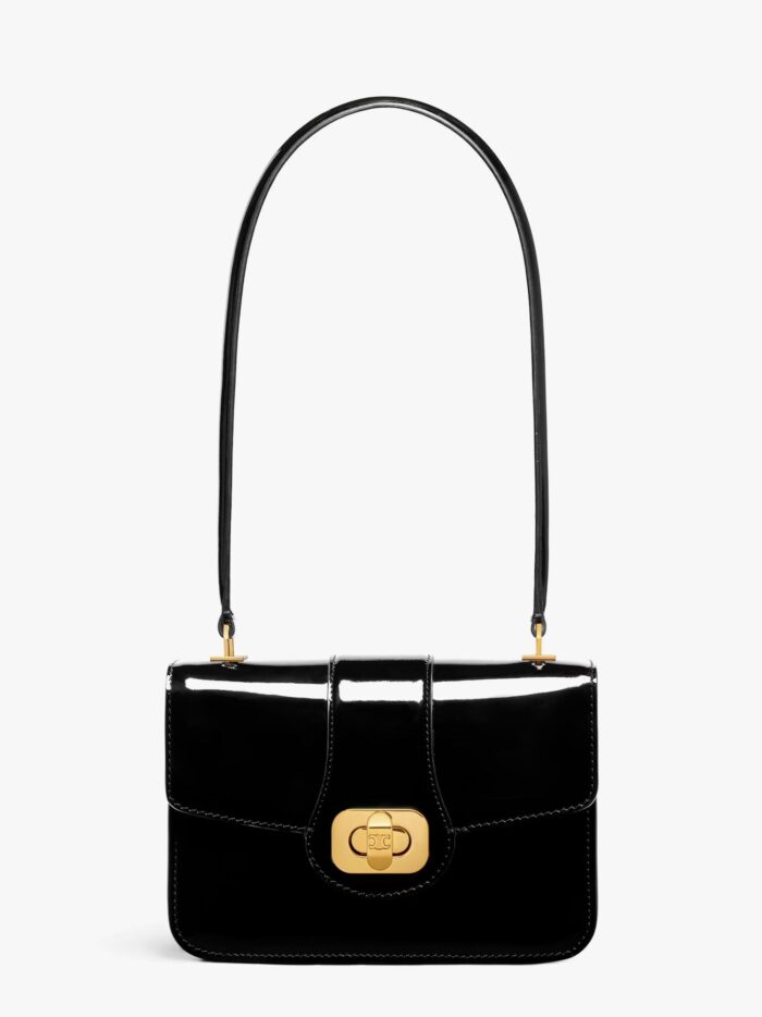 Teen Celine Josephine Patent Leather Handbag