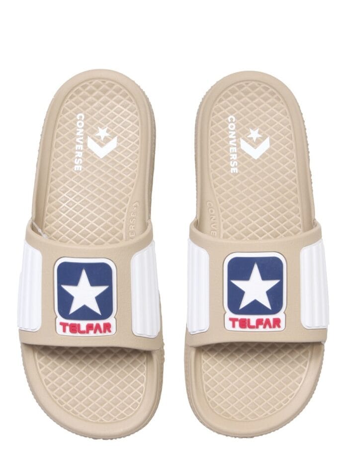 TELFAR X CONVERSE RUBBER SLIDE SANDALS