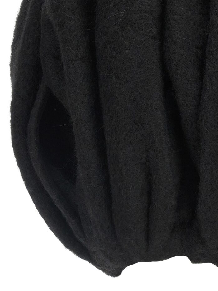 RICK OWENS 'Temple Bubble Cropped' Cape