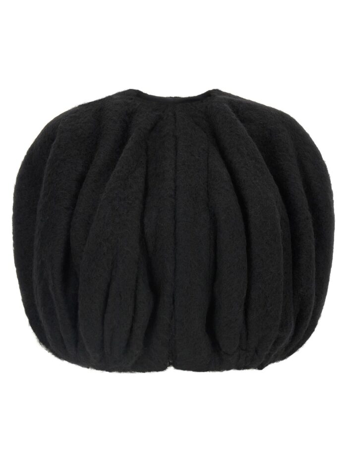 rick owens 'temple bubble cropped' cape RICK OWENS 'Temple Bubble Cropped' Cape