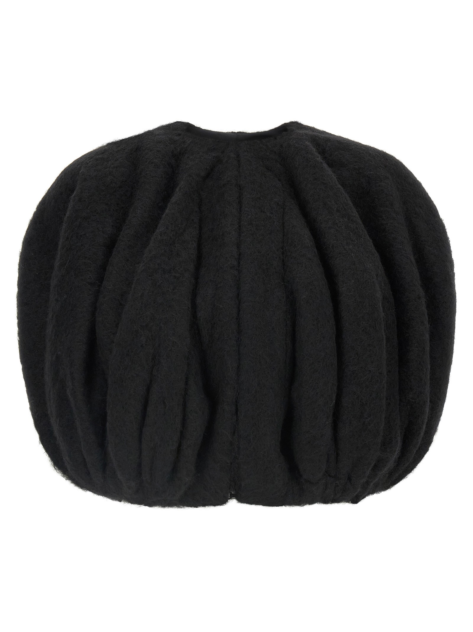 RICK OWENS 'Temple Bubble Cropped' Cape