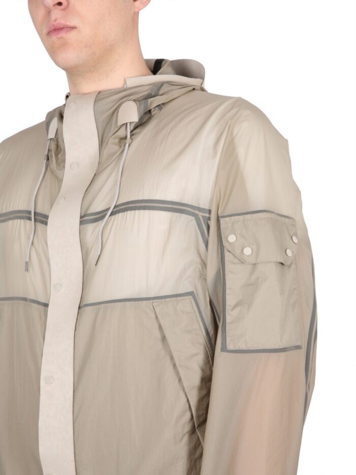 TEN C COMBO BONDED ANORAK JACKET