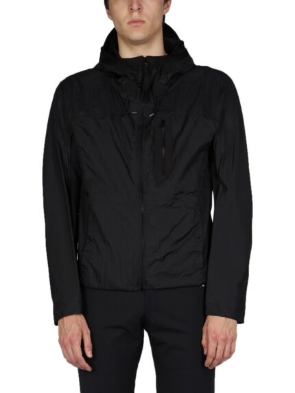 TEN C HOODED WINDBREAKER