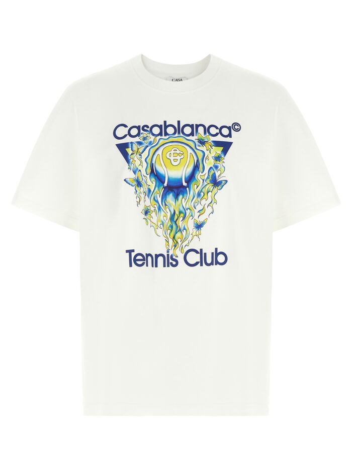 casablanca 'tennis club icon' t shirt CASABLANCA 'Tennis Club Icon' T-shirt