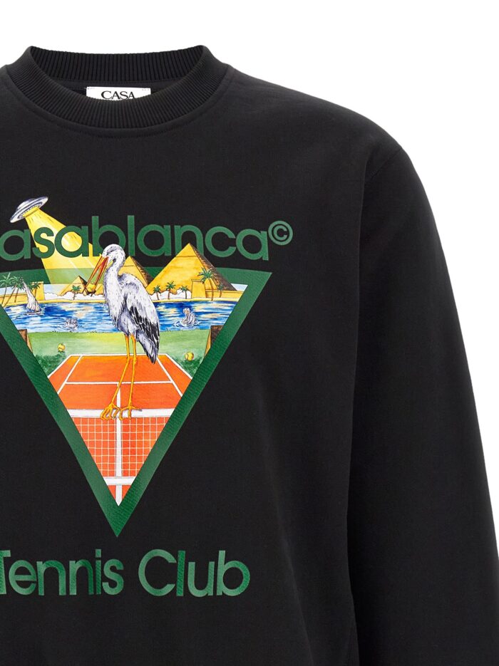 CASABLANCA 'Tennis Club' Print Sweatshirt