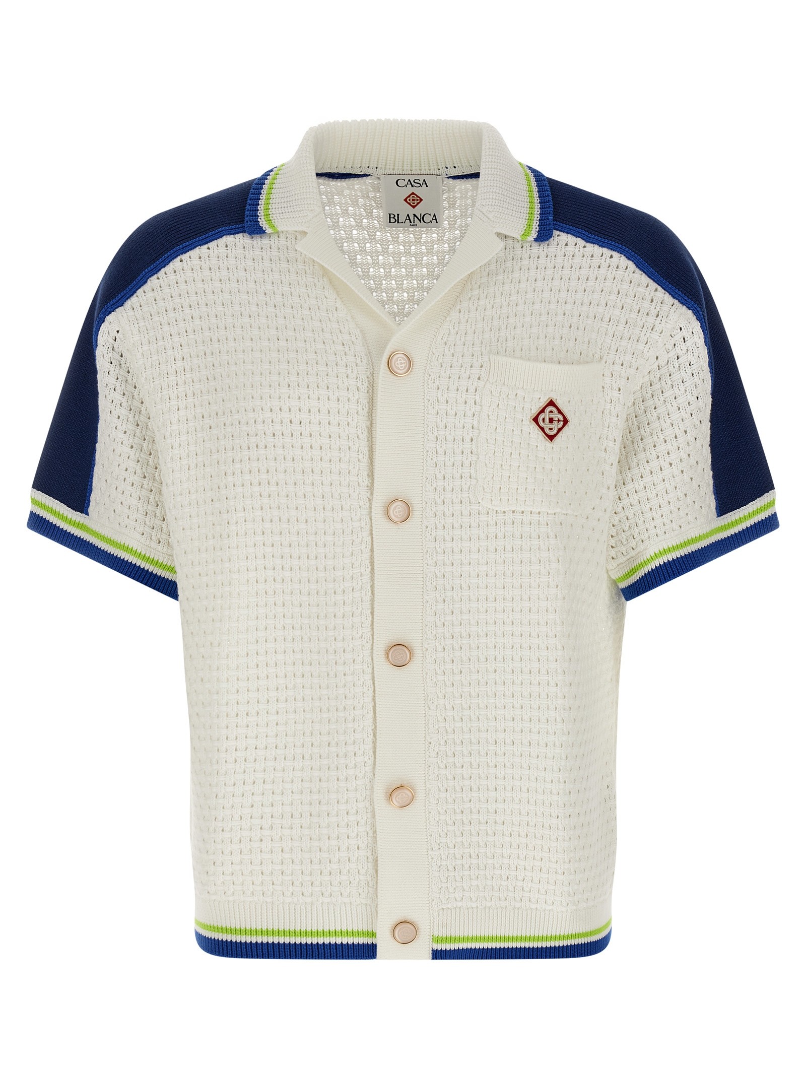 CASABLANCA 'Tennis Cotton Crochet' Shirt