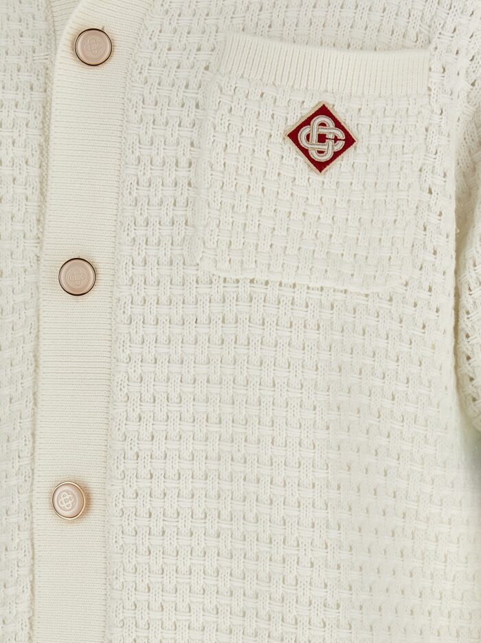 CASABLANCA 'Tennis Cotton Crochet' Shirt