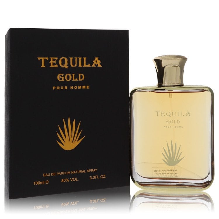Tequila Pour Homme Gold By Tequila Perfumes - Eau De Parfum Spray 3.3 Oz
