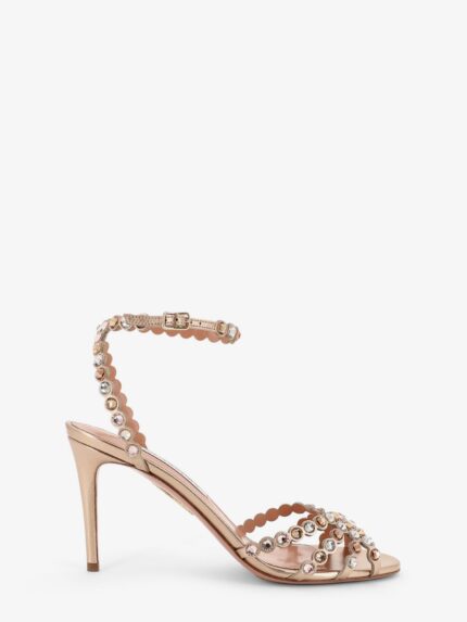 AQUAZZURA Tequila Sandals With Crystal Detail