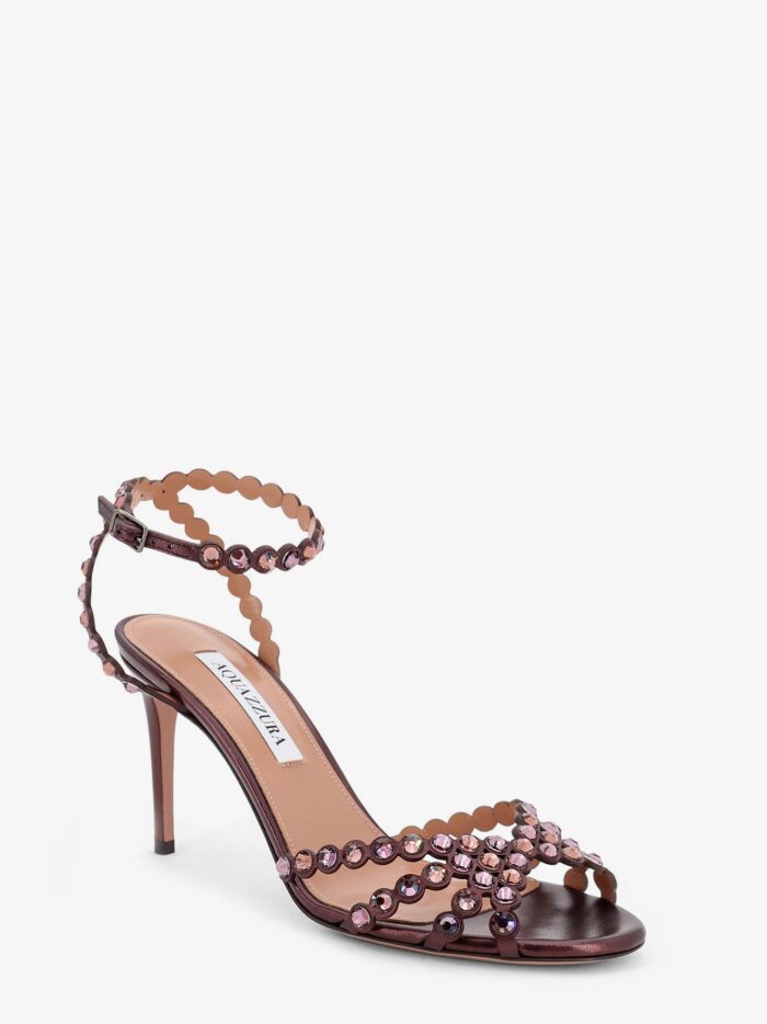 AQUAZZURA Tequila Sandals With Crystal Detail